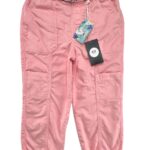 AMBITION APPAREL Spodnie Dziecięce Różowe 140 - zdjęcie 1