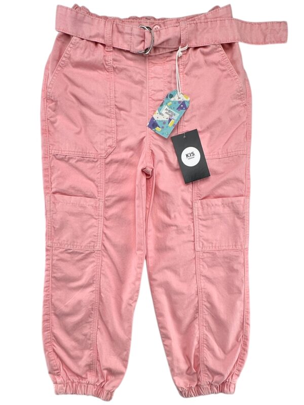 AMBITION APPAREL Spodnie Dziecięce Różowe 140