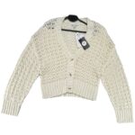 TOPSHOP Sweter Kardigan Damski Beżowy L/XL - zdjęcie 1