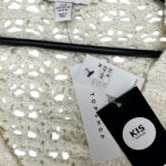TOPSHOP Sweter Kardigan Damski Beżowy L/XL - zdjęcie 3
