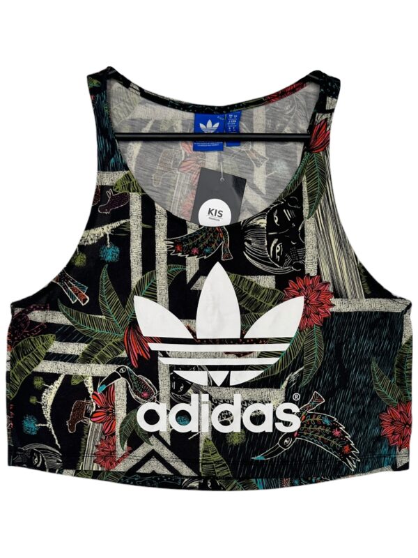 ADIDAS Top Damski Wielokolorowy S