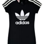 ADIDAS Sukienka Dziecięca Czarna 128 - zdjęcie 1