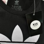 ADIDAS Sukienka Dziecięca Czarna 128 - zdjęcie 3