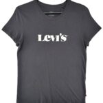 LEVI’S Koszulka Damska Czarna S - zdjęcie 1