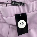 BOOHOO Spodnie Damskie Fioletowe XXL - zdjęcie 3