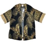 H&M Narzuta Damska Czarna We wzory S - zdjęcie 1