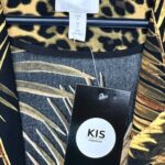 H&M Narzuta Damska Czarna We wzory S - zdjęcie 3