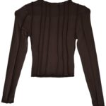 PULL&BEAR Bluzka Damska Brązowa S - zdjęcie 2