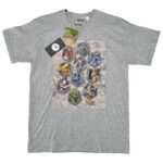 Koszulka Dziecięca Szara z Nadrukiem 146 - zdjęcie 1