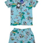 GEORGE Komplet Piżama Dziecięce Niebieska 98 - zdjęcie 1