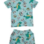 GEORGE Komplet Piżama Dziecięce Niebieska 98 - zdjęcie 2