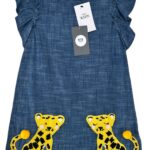 M&S Sukienka Dziecięca Niebieska 122 - zdjęcie 1