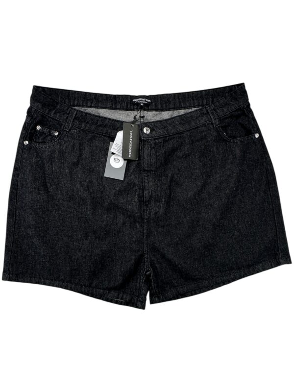 WEDNESDAY’S GIRL Spodenki Damskie Czarny 5XL