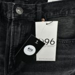 STRADIVARIUS Jeansy Damskie Czarne XL - zdjęcie 3