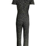 MISS SELFRIDGE Kombinezon Damski Czarny Wzorzysty S - zdjęcie 2