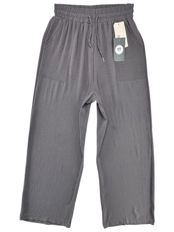 DEFOX Spodnie Damskie Szare S/M