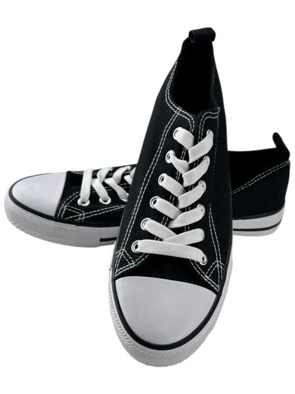 PRIMARK Trampki Damskie Czarne Rozmiar 38