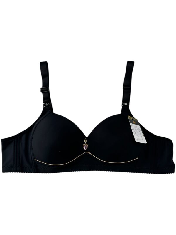 Biustonosz Damski Czarny 3XL