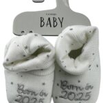 GEORGE Obuwie Dziecięce Białe Wzór 0-3M 62 - zdjęcie 1