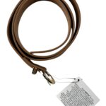 INDITEX Pasek Damski Beżowy S 98cm - zdjęcie 1