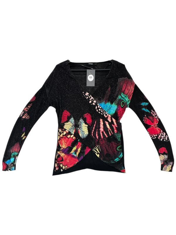 DESIGUAL Bluzka Damska Wielokolorowa L