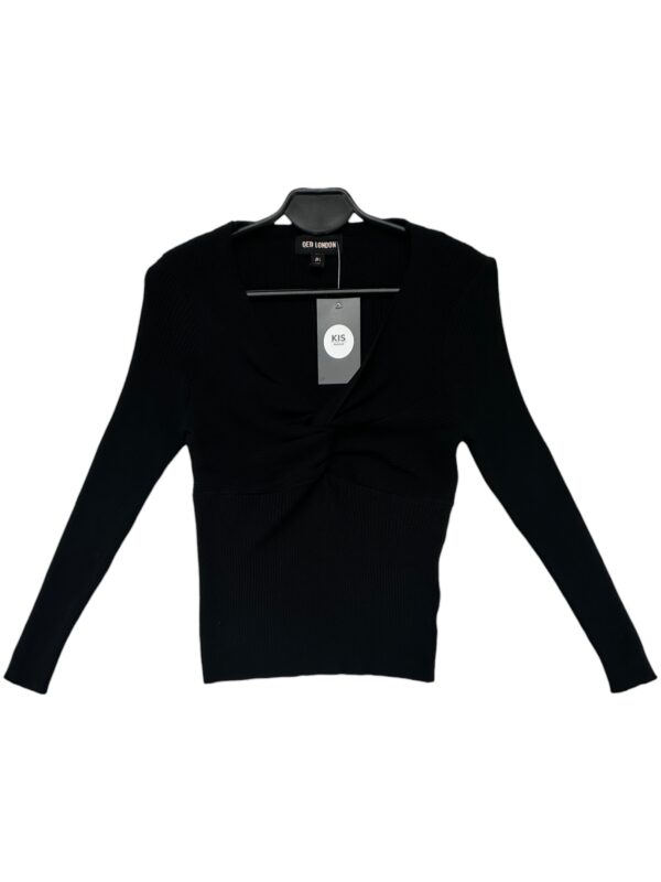 QED LONDON Bluzka Damska Czarna L