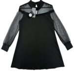 SANDBELLA Sukienka Damska Czarna S - zdjęcie 1