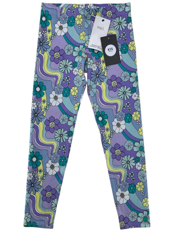 M&S Legginsy Dziecięce Wielokolorowe 140