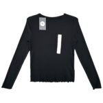 Bluzka Dziecięca Czarna 152 - zdjęcie 1