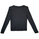 Bluzka Dziecięca Czarna 152 - zdjęcie 2