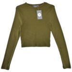 PRIMARK Bluzka Damska Zielona S - zdjęcie 1