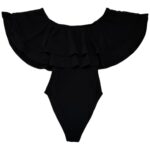 NEW LOOK Body Damskie Czarne S - zdjęcie 2
