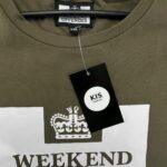 WEEKEND OFFENDER Koszulka Męskie Zielona XXL - zdjęcie 3