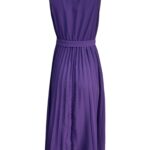 Sukienka Damska Fioletowa L - zdjęcie 2