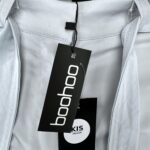 BOOHOO Spodnie Damskie Szare L - zdjęcie 3