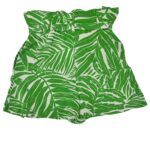 MANGO Spodenki Damskie Zielone Wzór Roślinny XS - zdjęcie 2