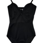 BOOHOO Body Damskie Czarne XL - zdjęcie 1