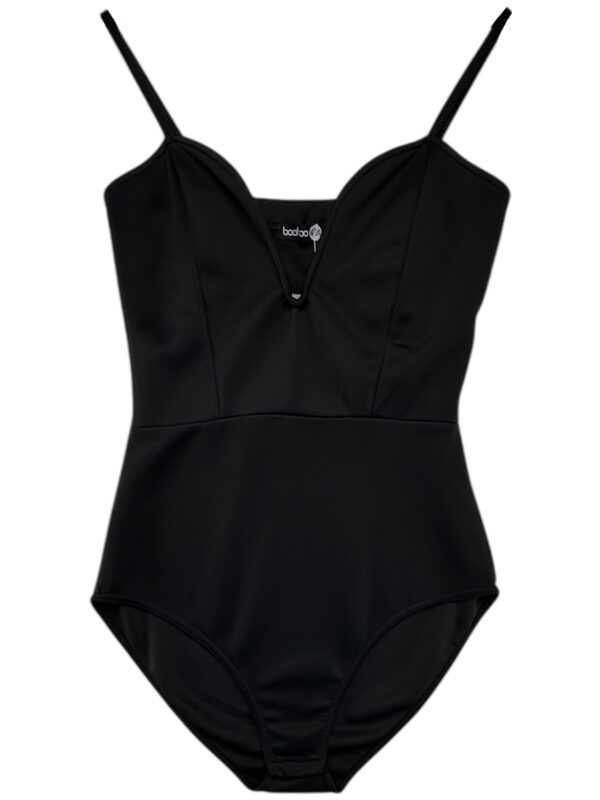 BOOHOO Body Damskie Czarne XL