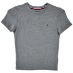 TOMMY HILFIGER Koszulka Dziecięca Szara 110 - zdjęcie 1