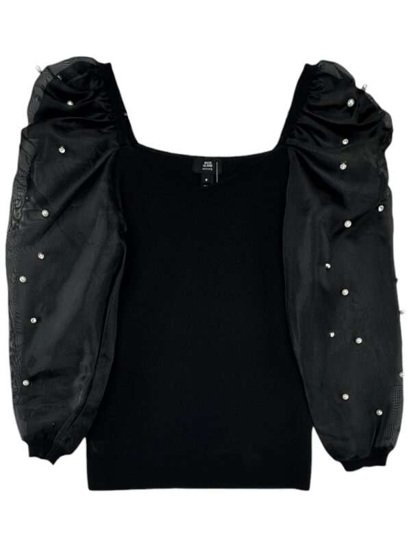 RIVER ISLAND Bluzka Damska Czarna S