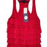 TWENTY ONE Top Damski Czerwony S - zdjęcie 1