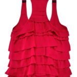TWENTY ONE Top Damski Czerwony S - zdjęcie 2