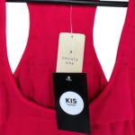 TWENTY ONE Top Damski Czerwony S - zdjęcie 3