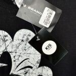 BRANDS IN Koszulka Dziecięca Czarna 116 - zdjęcie 3