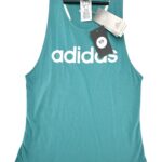 ADIDAS Top Damski Niebieski S - zdjęcie 1