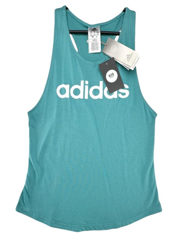 ADIDAS Top Damski Niebieski S