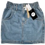 TOPSHOP Spódnica Damska Niebieska XS - zdjęcie 1