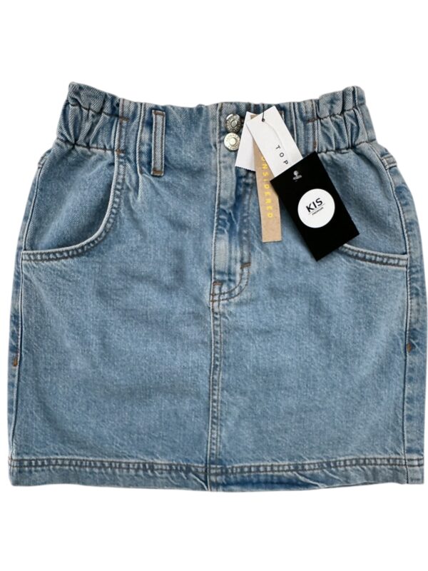 TOPSHOP Spódnica Damska Niebieska XS