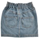 TOPSHOP Spódnica Damska Niebieska XS - zdjęcie 2