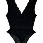 NEW LOOK Body Damskie Czarne L - zdjęcie 1
